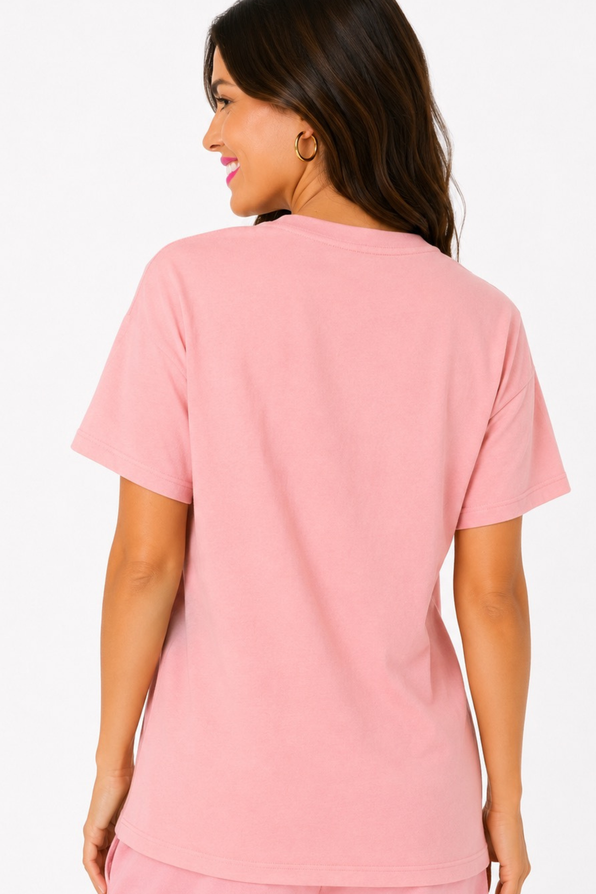 Pink Peony Sparkle Tee